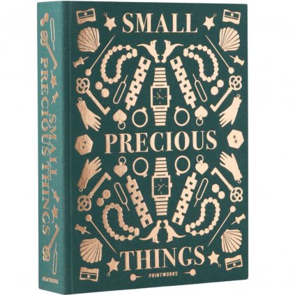 Pudełko na biżuterię PRECIOUS THINGS, zielony, Printworks
