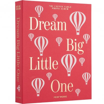 Album na zdjęcia DREAM BIG LITTLE ONE, różowy, Printworks