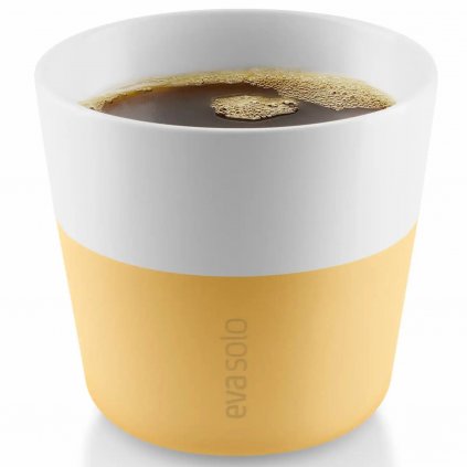 Kubek Caffe lungo, zestaw 2 szt., 330 ml, żółty, Eva Solo