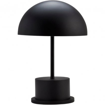 Przenośna lampa stołowa RIVIERA 28 cm, czarna, Printworks