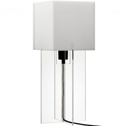 Lampa stołowa CROSS-PLEX 50 cm, biała, Fritz Hansen