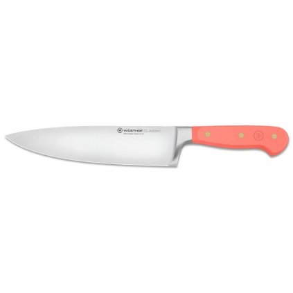 Nóż szefa kuchni CLASSIC COLOUR 20 cm, koralowa brzoskwinia, Wüsthof