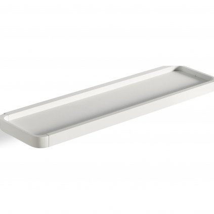 Półka łazienkowa RIM 44 cm, biała, aluminiowa, Zone Denmark