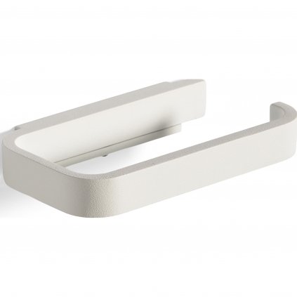 Uchwyt na papier toaletowy RIM 15 cm, biały, aluminiowy, Zone Denmark