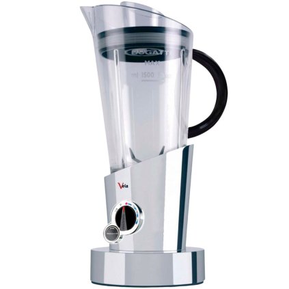 Blender kielichowy VELA EVOLUTION 1,5 l, srebrny, stal nierdzewna, Bugatti