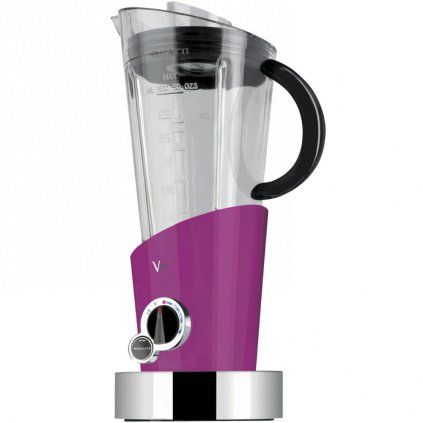 Blender kielichowy VELA EVOLUTION 1,5 l, liliowy, stal nierdzewna, Bugatti