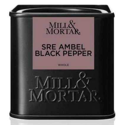 Pieprz czarny Sre Ambel 50 g, cały, Mill & Mortar