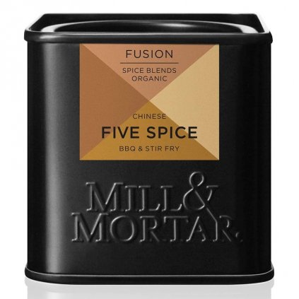 Mieszanka przypraw organiczna FIVE SPICE 50 g, Mill & Mortar