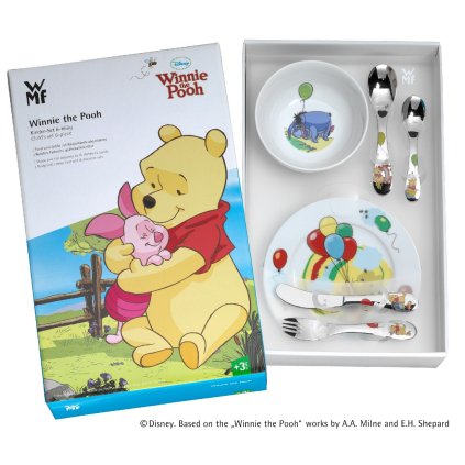 Zestaw do jedzenia dla dzieci 6-częściowy "Miś Puchatek" ©Disney WMF