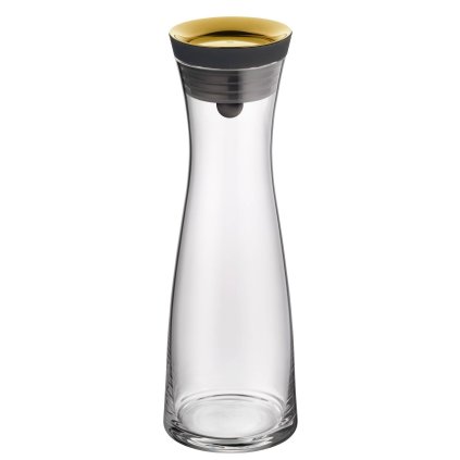Karafka na wodę ze złotą pokrywką Bassic 1,0 l WMF