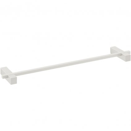 Reling na ręcznik CARVO 51 cm, biały, stal nierdzewna, Zack
