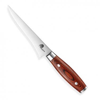 Nóż do wykrawania GERMAN PAKKA WOOD 14 cm, brązowy, Dellinger