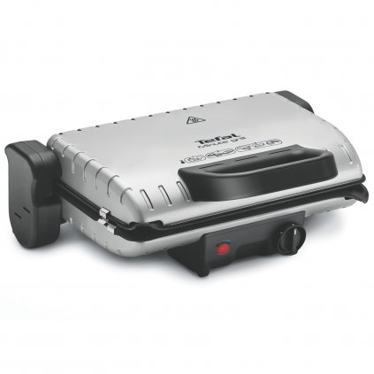 Elektryczny grill kontaktowy MINUTE GC205012 1600 W, srebrny, Tefal