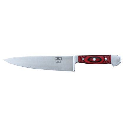 Nóż szefa kuchni ALPHA MIKARTA 21 cm, czerwony, Güde