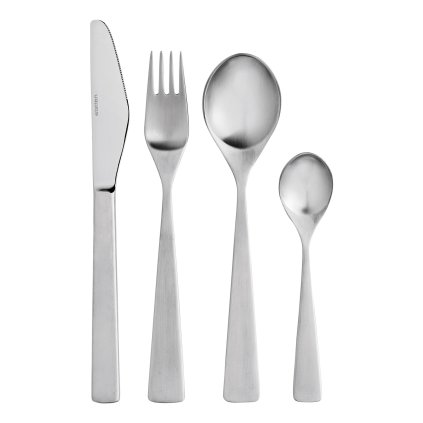 Zestaw sztućców MAYA 2000, 24 elementy, srebrne, stal nierdzewna, Stelton