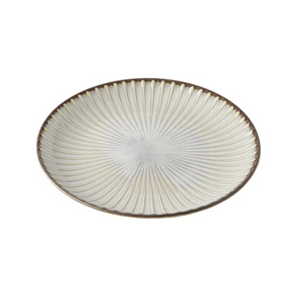 Półmisek na przekąski WHITE SENDAN 16 cm, biały, ceramiczny, MIJ