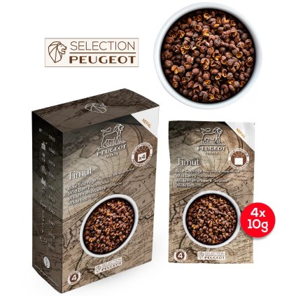 Papryka dzika TIMUT, 4 x 10 g, Peugeot