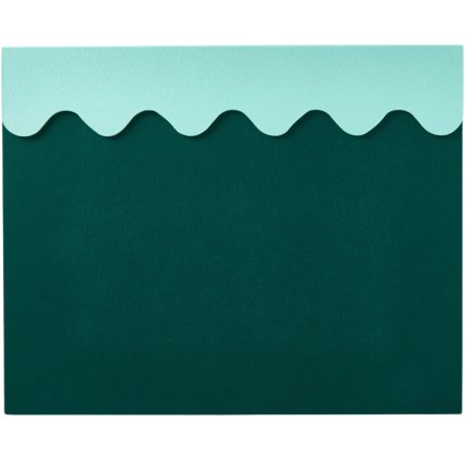 Podkładka na biurko 40 x 50 cm, zielono-turkusowa, Printworks