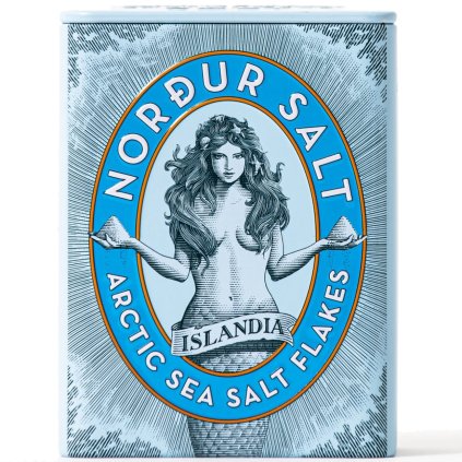 Sól Arktyczna 250 g, płatki, puszka, Nordur Salt