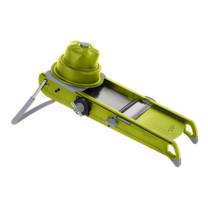Mandolina do warzyw SWING PLUS, zielona, de Buyer