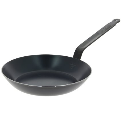Patelnia uniwersalna BLUE CARBON 26 cm, niebieski stal, de Buyer