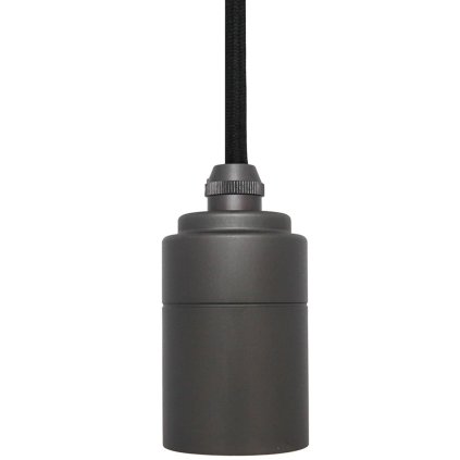 Lampa wisząca GRAPHITE 8 cm, szary, aluminium, Tala
