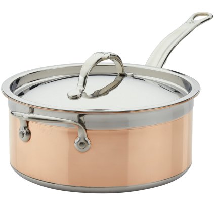 Rondel COPPERBOND 22 cm, 3,8 l, miedź, Hestan