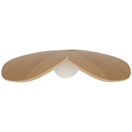 Klosz do lampy NIE ZAPOMNIJ MNIE 28 cm, brązowy, drewno, Umage