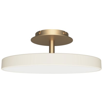 Lampa wisząca ASTERIA UP 43 cm, biały / złoto, aluminium, Umage