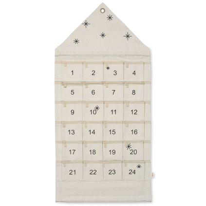 215367 adventni kalendar star 50 x 100 cm piskova bavlna ferm living