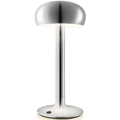 Przenośna lampa stołowa EMENDO 29 cm, LED, chrom, Eva Solo