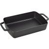 141254 litinovy pekac cerny 30 x 20 cm staub