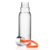 Butelka na wodę 500 ml, z pomarańczowym paskiem, plastik, Eva Solo