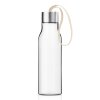 Butelka na wodę 500 ml, z beżowym paskiem, plastik, Eva Solo