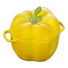 Garnek w kształcie papryki 0,45 l żółty