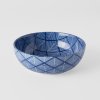 Niebiesko-biała miska Cross Właz Wzór 16 cm 650 ml MIJ
