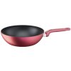 Wok DAILY CHEF G2731972 28 cm, czerwony, Tefal