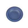 Płyta głęboka z szerokim krawędź 21,5 cm ciemny niebieski MIJ