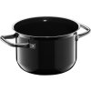 Wysoki garnek Fusiontec Compact WMF 18 cm czarny