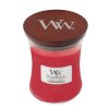 Świeca zapachowa Crimson Berries WoodWick średni wazon