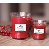 Świeca zapachowa Crimson Berries WoodWick średni wazon