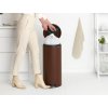 Kosz na śmieci pedałowy NEWICON 30 l, brąz mineralny, Brabantia