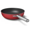WOK CKFW3001RDM 30 cm, 5,3 l, czerwony, Smeg