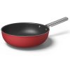 WOK CKFW3001RDM 30 cm, 5,3 l, czerwony, Smeg