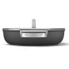 Patelnia do serwowania CKFD2811BLM 28 cm, 3,7 l, czarna, aluminium, Smeg