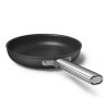 Patelnia z nieprzywierającą powłoką CKFF3001BLM 30 cm, czarna, Smeg