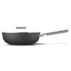 WOK CKFW3001BLM 30 cm, 5,3 l, czarny, Smeg