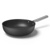 WOK CKFW3001BLM 30 cm, 5,3 l, czarny, Smeg