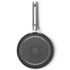 Patelnia z nieprzywierającą powłoką CKFF2401BLM 24 cm, czarna, Smeg