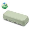 Pojemnik do przechowywania jajek EGGS TO GO 28 cm, na 10 jaj, organiczna zieleń, Koziol